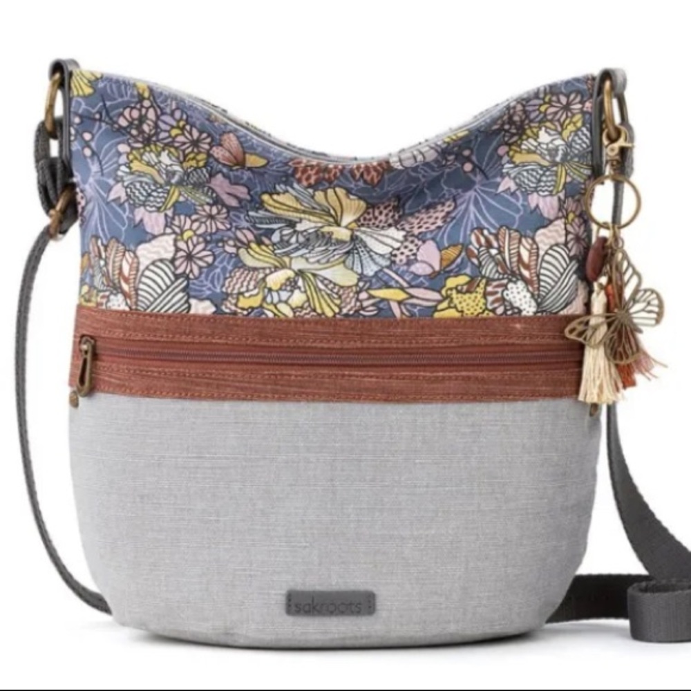 SAKROOTS Shadow Flower power Soft Bucket Bag
